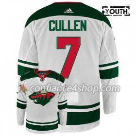 Adidas Maillot de Hockey Minnesota Wild MATT CULLEN 7 Blanc Authentic - Enfant